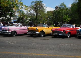 Tropical Old Styler Cars, Havana, Cuba