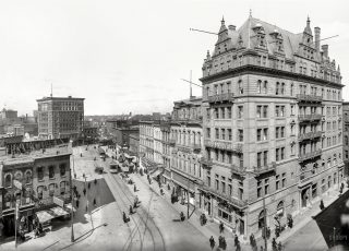 St Clair Hotel, Detroit, 1912