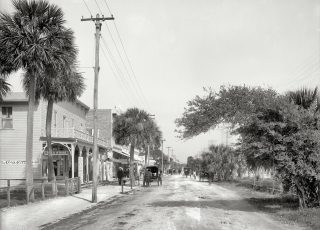 Beach Street, Daytona Beach, 1904