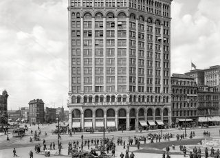 Majestic Bldg, Detroit, 1890s