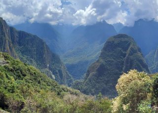 Panoramic View Of Peru’s Machu Picchu Valley