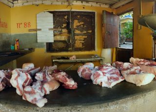 Fresh Meat At A Carniceria, Trinidad, Cuba