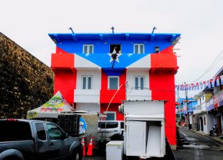Puerto Rican Flag House, La Perla, SJ, PR