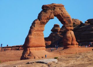 Delicate Arch And Supernatural Rock Formations, Arches NP, Utah