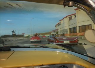 Cruising On The Malecon, Havana, Cuba